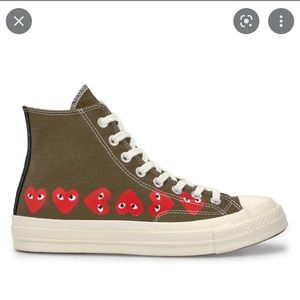 Cdg green converse